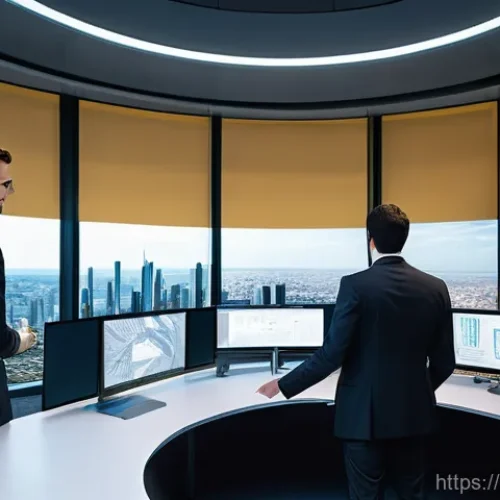 토목공학 실무자들이 선호하는 도구 - **Prompt:** A diverse team of professional civil engineers and architects, dressed in smart casual a...