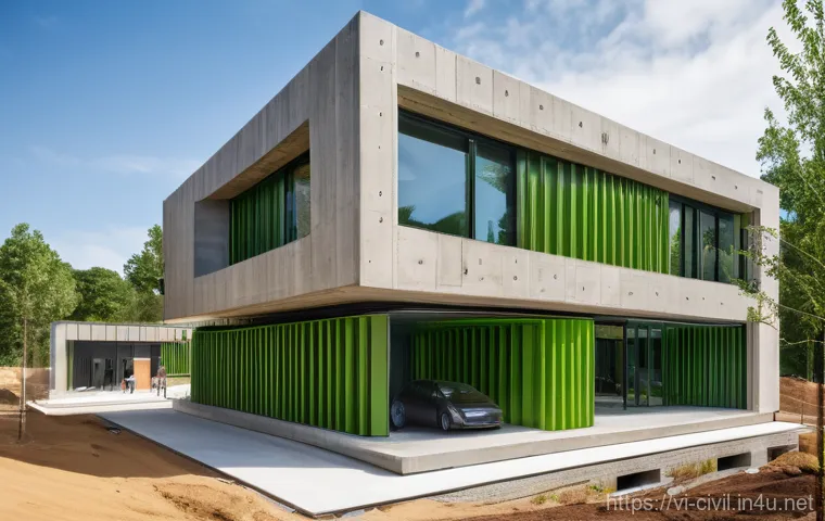 토목공학 실무자들이 선호하는 도구 - **Prompt:** A dynamic construction site showcasing advanced surveying technology. In the foreground,...